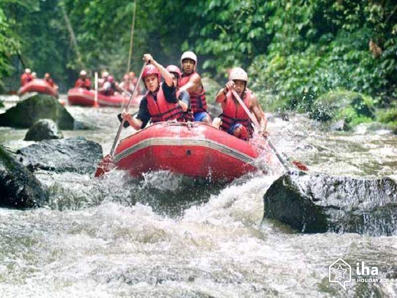White water rafting in Bali White water rafting in Bali