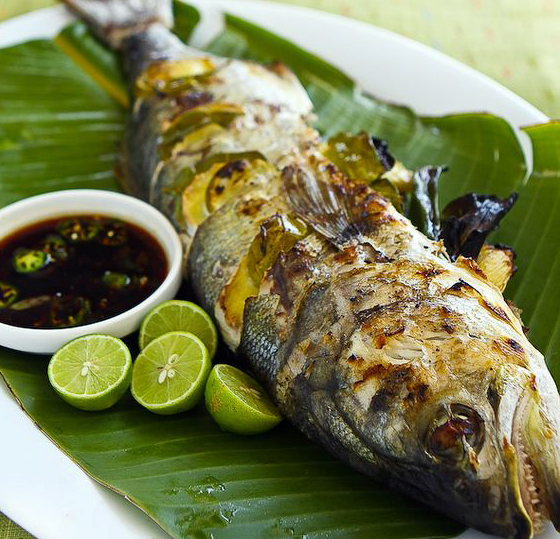 Dish served at Bunga Laut Restaurant